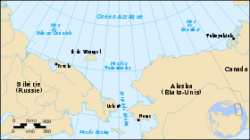 Carte de la mer des Tchouktches