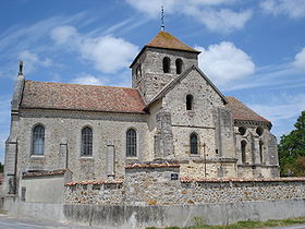 Val-de-Vesle, l'église de Courmelois