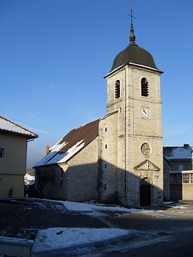 L'église de Mouchard