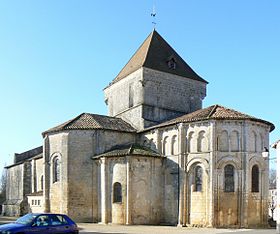 Chevet de l'église Saint-Maurice
