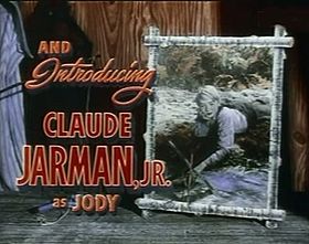 Claude Jarman Jr in The Yearling trailer.jpg