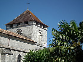 Le clocher de l'église Saint-Saturnin