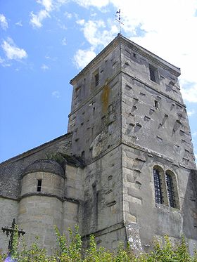 L'église Saint-Médard.