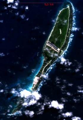 Image satellite de Coëtivy.