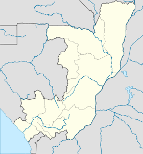 Carte de République du Congo