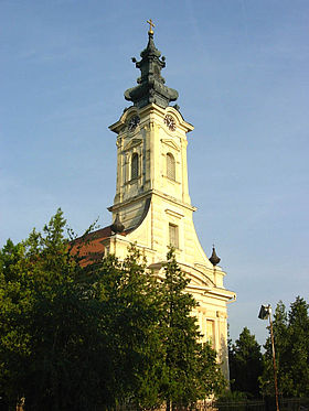 L'église orthodoxe serbe de Crepaja