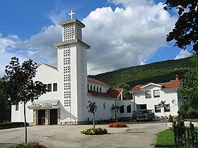 L'église d'Izbično