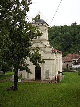 L'église orthodoxe serbe de Miloševo