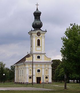 L'église orthodoxe serbe de Baranda