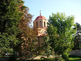 L'église orthodoxe serbe de Crvena Crkva