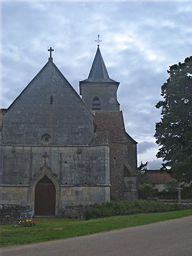 L'église gothique Saint-Martin