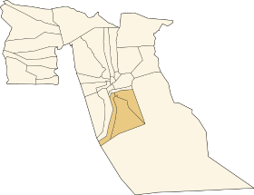 Localisation de la daïra dans la Wilaya d'El Oued