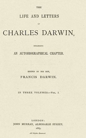 Illustration de The Life and Letters of Charles Darwin