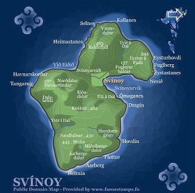 Carte de Svínoy.