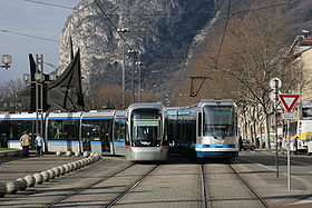 Image illustrative de l'article Tramway de Grenoble