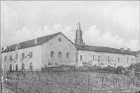 L'abbaye de Divielle vers 1930