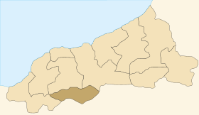 Localisation de la daïra dans la Wilaya de Jijel