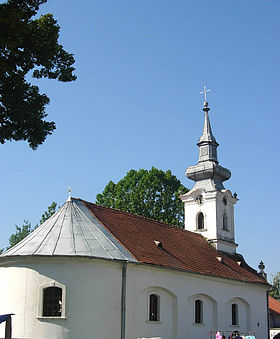 L'église orthodoxe serbe de Dubovac