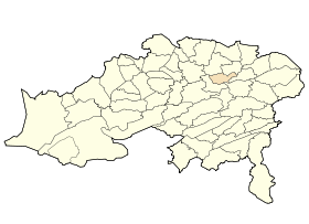 Dz - 05-23 Fesdis - Wilaya de Batna map.svg