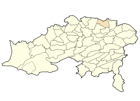 Dz - 05-58 Lazrou - Wilaya de Batna map.svg