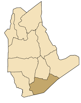Dz - 11-04 In Guezzam - Wilaya de Tamanrasset map.svg