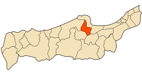 Dz - 42-15 - Nador - Wilaya de Tipaza map.svg