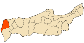 Dz - 42-23 - Damous - Wilaya de Tipaza map.svg