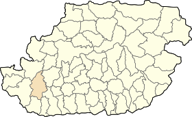 Dz - Aïn Zaouia (Wilaya de Tizi-Ouzou) location map.svg