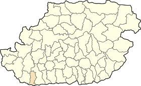 Dz - Bounouh (Wilaya de Tizi-Ouzou) location map.svg