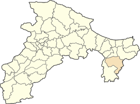 Dz - Kherrata (Wilaya de Béjaïa) location map.svg
