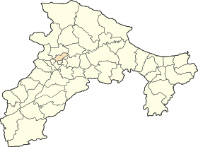 Dz - Tinebdher (Wilaya de Béjaïa) location map.svg