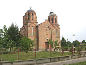 L'église orthodoxe de Stajićevo