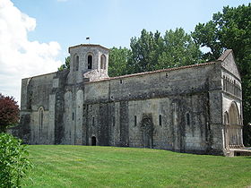 L'église romane de Biron