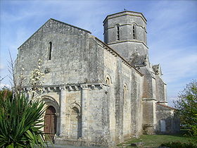 L'église romane de Rétaud