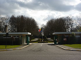 Pavillons d'entrée du cimetière de Schaerbeek