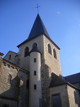 Clocher de l'église Saint-Aré
