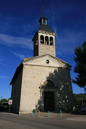 L'église de Saint-Savin (Isère)