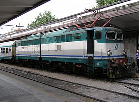 E 646 en gare de Trieste.