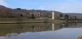 Vestiges de l'aqueduc gallo-romain à Ars-sur-Moselle.