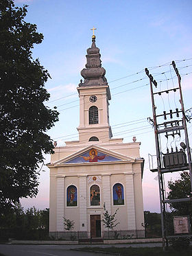 L'église orthodoxe de Farkaždin