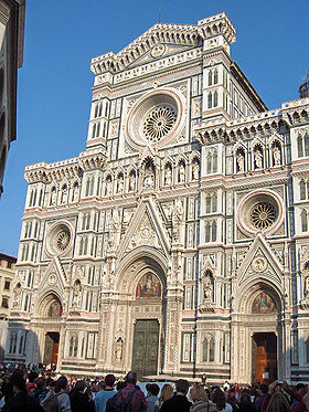 La basilique Santa Maria Del Fiore, cathédrale de Florence