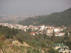 Florina (city), Florina prefecture, Greece - From the Northwest (National Road 2 to Vigla) - 02.jpg