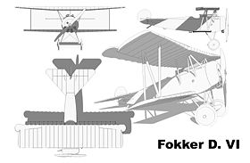 Fokker D. VI 3 vues.jpg