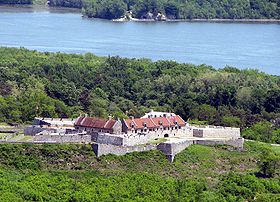 Fort Ticonderoga, depuis le Mount Defiance