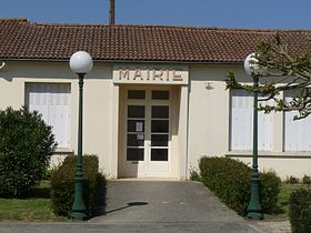 La mairie de Fouqueure