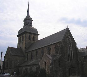 Église abbatiale de Saint-Gildas.