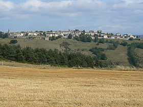 Vue générale de Châteauneuf-de-Randon