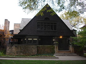 photo de la maison et du studio Frank Lloyd Wright