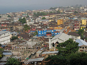 Panorama de Freetown
