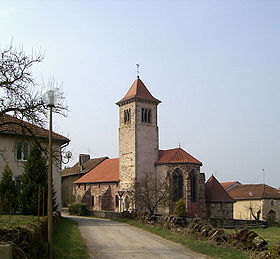 L'église Saint-Martin à Adompt
